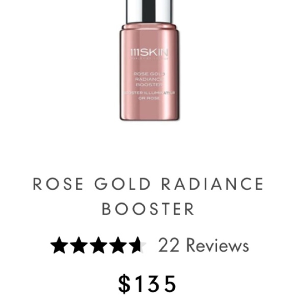 111SKIN ROSE GOLD RADIANCE BOOSTER - Picture 2 of 3